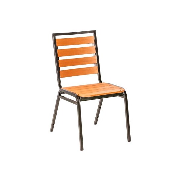 Lorell Teak Outdoor Chair - Pack of 4